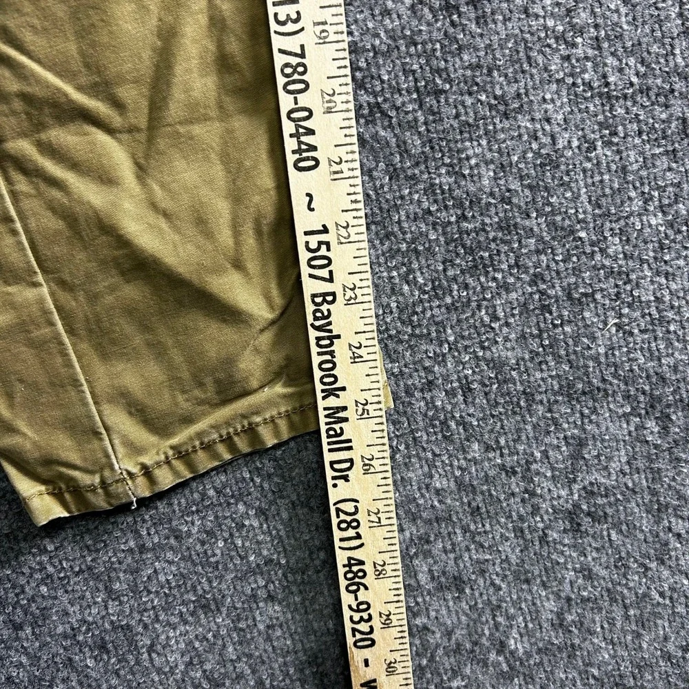 Levi's Cargo Pants Mens Size 26x26 Khaki Tan 511 Skinny Fit Cotton Utility Flaw